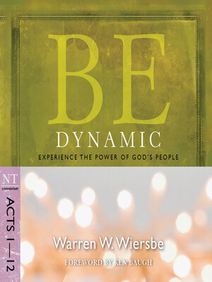 cover image of Be Dynamic (Acts 1-12)